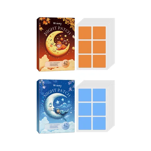 Parches de Sueño Nocturno WIIEEY para Niños Suaves Transpirables Relajantes con Aceite Esencial de Lavanda para un Mejor Sueño