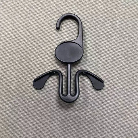 Zwarte Kunststof Schoenenhaken Voor Supermarkt Display Pantoffel Sandaal Hangers Multifunctionele Opslaghaken Schoenenrek Accessoires