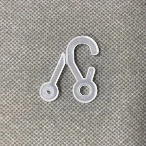 Kunststoff Druckknopf Display Haken Für Unterwäsche Verpackungsbeutel PP PE Kartons Display Haken Einzelhandel Socken Aufhänger Haken