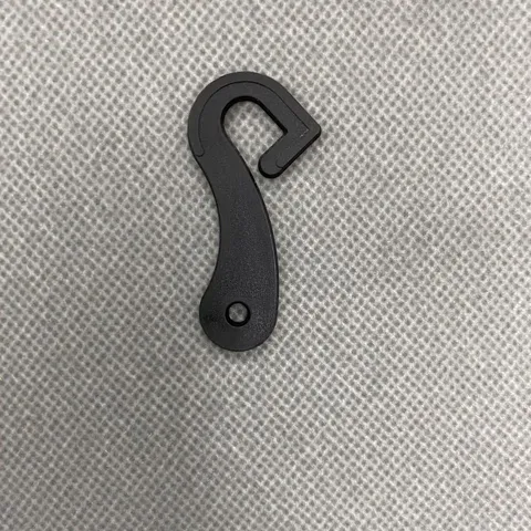Ganchos de Exhibición de Plástico Minimalistas con Forma de Signo de Interrogación Ganchos Colgantes en S Esmerilados para Calcetines Sombrero Bolsa de Paquete Accesorios de Almacenamiento