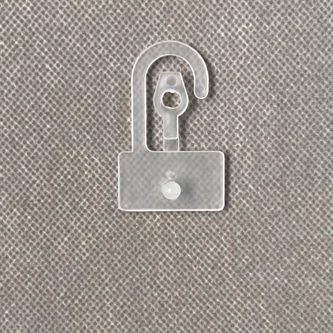 Plastic Snap Button Hooks For Clothing Bag Box Underwear Packaging Hooks Display Hooks Hangers