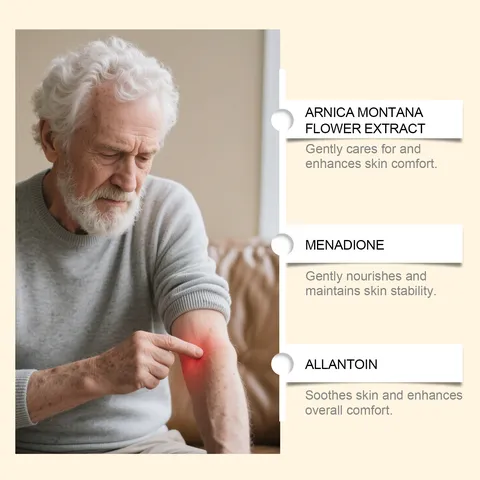 Laniska Crema Calmante de Arnica Fórmula Botánica Con Aceite de Coco Manteca de Karité y Vitamina K para Alivio Articular y Muscular