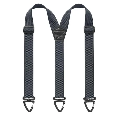 Bretelle Elastiche Regolabili Unisex Schiena a Y Bretelle da Lavoro Resistenti Con Ganci Girevoli in Metallo