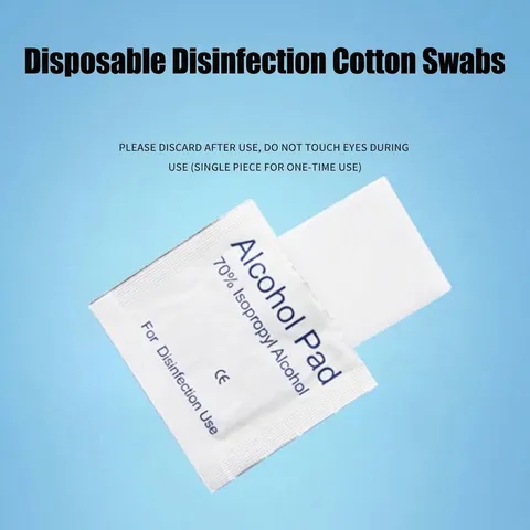 Tamponi Alcolici per Pulizia Unghie 70% Alcol Isopropilico Tamponi Preparazione per Telefono Computer Gioielli Pulizia Salviette Disinfettanti Monouso