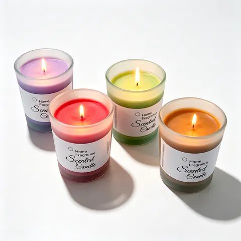 Geurkaars Sojawas Mat Glas Kop Aromatherapie Kaars Voor Thuis Bruiloft Verjaardag Feest Yoga Cadeau