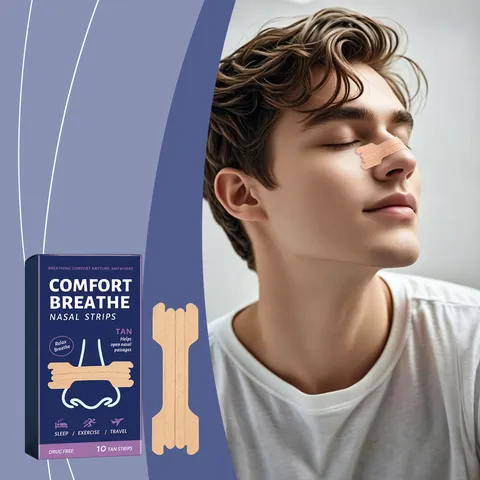Comfort Breathe Nasal Strips Senza Farmaci Colore della Pelle Strisce Adesive Per Migliore Respirazione Sonno Sport Cura Quotidiana