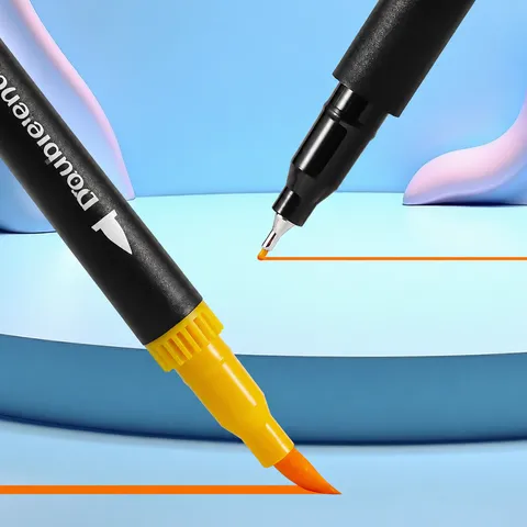 Rotuladores De Pincel Doble Marcadores De Arte Set De Rotuladores De Acuarela Con Bolsa De Lona Dibujo Profesional Para Niños Adultos
