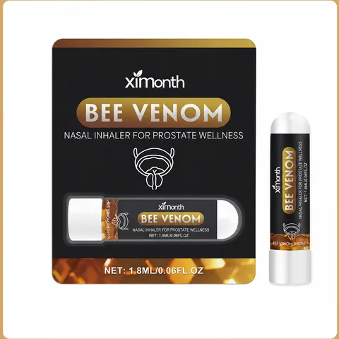Inhalador Nasal de Veneno de Abeja Herbal Barra Portátil de Cuidado Personal Calmante Corporal Tubo Inhalador de Bienestar Diario