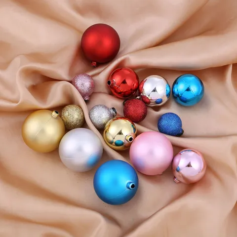 Macaron Color Plastic Balls Cake Toppers Decorative Birthday Party Baking Supplies Ornaments Celebration Props