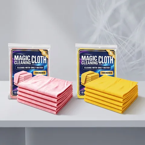 Magic Cleaning Cloth Thickened Microfiber Cleaning Rags For Car Windshield Interior Kitchen Stove Tabletop Household Cleaning