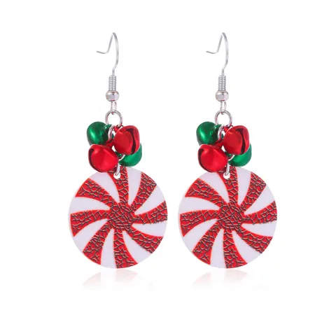 Weihnachten Ohrringe Set Für Damen Zinklegierung Strass Emaille Weihnachtsbaum Schneeflocke Elch Glocke Ohrhänger Ohrstecker Schmuck Geschenk
