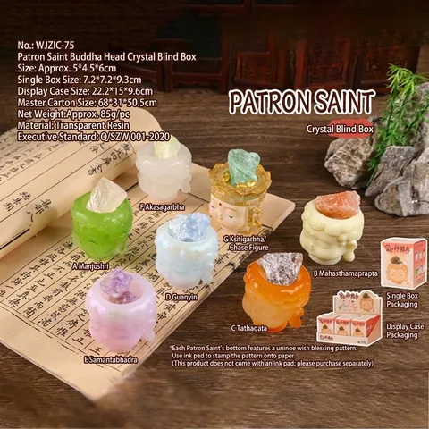 Cartoon Gras Kuh Blind Box Harz Figur Süße Tier Desktop Ornament Miniatur Kuh Statue Home Office Dekor Geschenk Für Kinder
