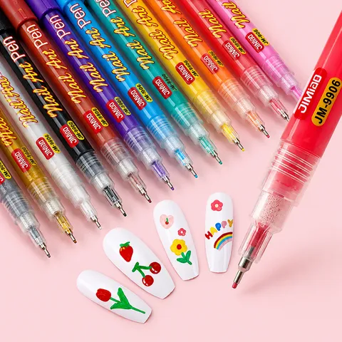 Professioneller Nagelkunst Acryl Stift Feine Kanülen-Spitze DIY Malerei Liner Stift Maniküre Werkzeug