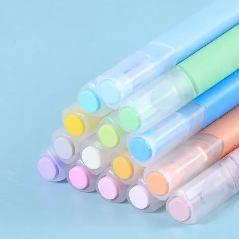 Waterproof Acrylic Markers Triangular Barrel Water Based Paint Pens For Kids Art Drawing School Office Supplies