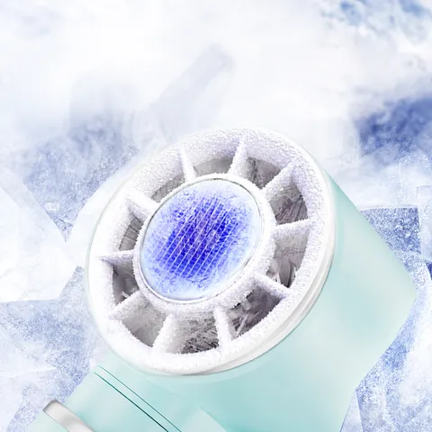 Portable Handheld Turbo Fan 100 Speeds Adjustable Digital Display USB Rechargeable Mini Cooling Fan For Outdoor Office Home