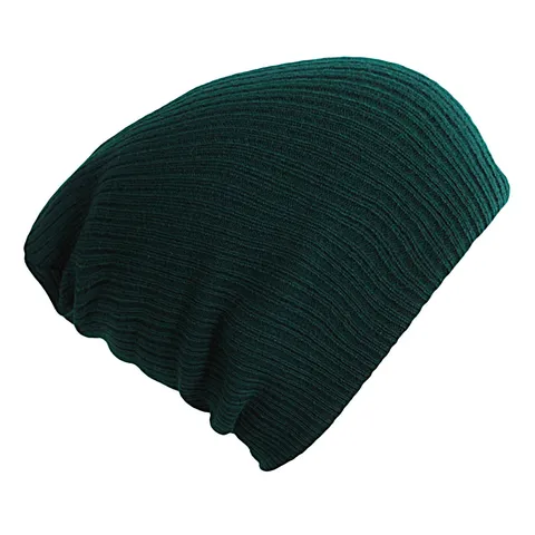 Baby Girl Gothik Buchstaben Stickerei Strickmütze Damen Winter Warm Acryl Slouchy Hip Hop Randlose Mütze Schwarz