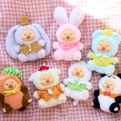 Peluche Caja Ciega Cosplay Animales Lindo Colgante Mochila Figura Coleccionable Decoración de Escritorio Regalo Sorpresa