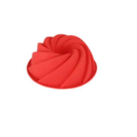 Molde de Silicona para Pasteles con Espiral de Girasol Grande Forma de Rosa Ciclón Bandeja para Hornear Postres DIY Cocina
