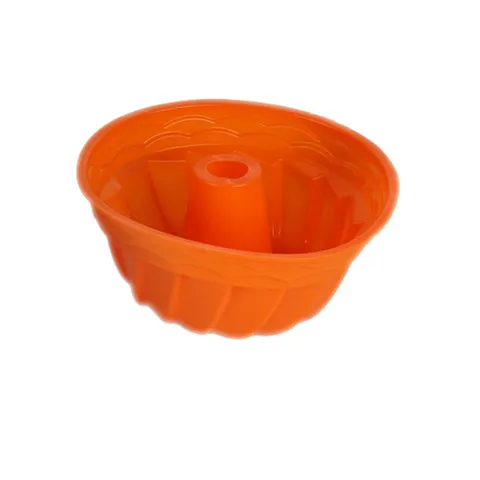 Molde de Silicona para Pastel en Espiral de Calabaza Molde Grande para Bizcocho Resistente al Calor DIY Postre Mousse Muffin Repostería Cocina