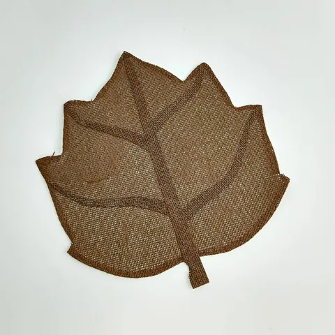Maple Leaf Paper Woven Placemat Modern Minimalist Table Mat Heat Insulation Pad Home Decor Tabletop Decoration