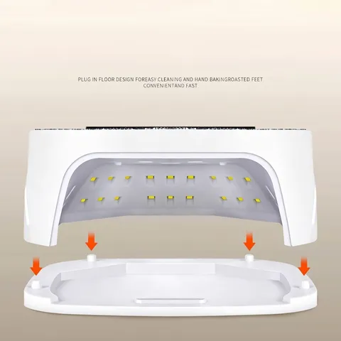 Lámpara de Uñas UV LED SUN S20 Strass Profesional Doble Fuente de Luz Sensor Inteligente Secador de Esmalte de Uñas Gel