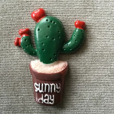 Mini Plante en Pot de Cactus en Résine Figurine de Succulente Résine Synthétique DIY Artisanat Matériau de Coque de Téléphone Décoration Intérieure