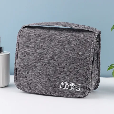 Tragbare Wasserdichte Reise Kulturtasche Große Kapazität Hängende Kosmetik Aufbewahrung Organizer Mit Haken Für Damen Herren
