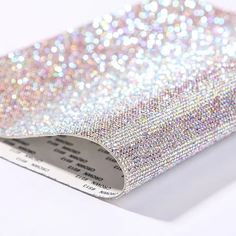 Adesivi con Strass Autoadesivi Cristallo Diamante Mesh DIY Decorazione per Auto Telefono Arti Mestieri Casa Decorazione