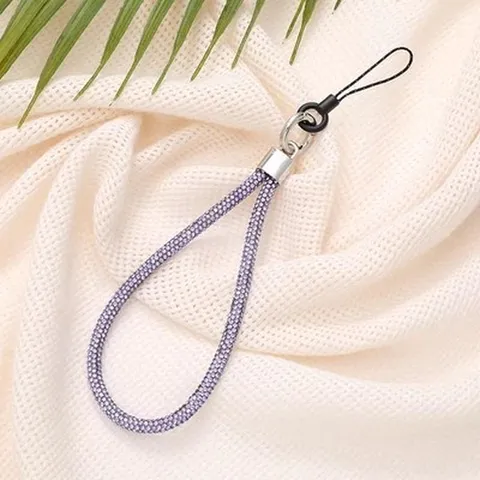Rhinestone Phone Strap Wrist Lanyard Light Luxury Sparkling Mobile Phone Case Anti-Lost Decoration Chain For Women