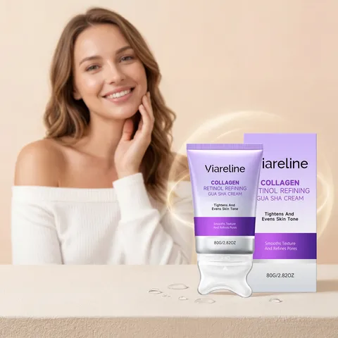 Retinol Collagen Refining Gua Sha Cream Firming Lifting Moisturizing Facial Skin Care Anti-Aging Face Cream