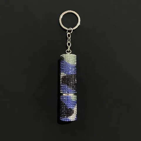 Rhinestone Perfume Atomizer Keychain Portable Mini Travel Refillable Spray Bottle Sparkly Bag Pendant Luxury Accessory