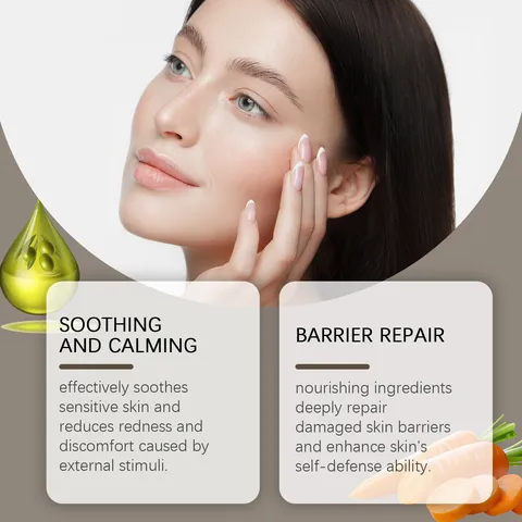 Carrot Carotene Calming Water Pad Facial Skin Repair Moisturizing And Nourishing Gentle Cleansing Pore Care Cotton Pads