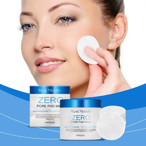 Almohadillas Tónicas Limpiadoras de Poros Exfoliación Facial Suave Cuidado de la Piel Hidratante Tratamiento Algodón