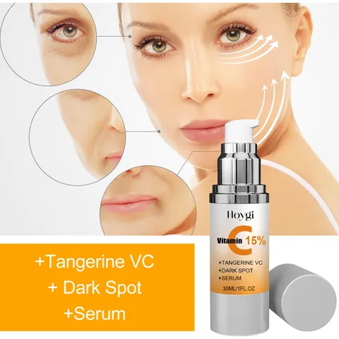 Vitamin C Face Serum Anti Aging Spot Fading Skin Brightening Hydrating Firming Facial Essence