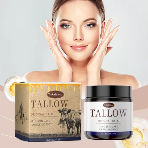 Natural Tallow Honey Moisturizing Face And Body Cream Deep Hydrating And Nourishing Daily Skin Care Balm
