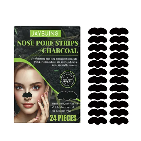 Charcoal Nose Pore Strips Deep Cleaning Blackhead Remover Peel Off Nose Strips Purifying Face Skin Care Tool