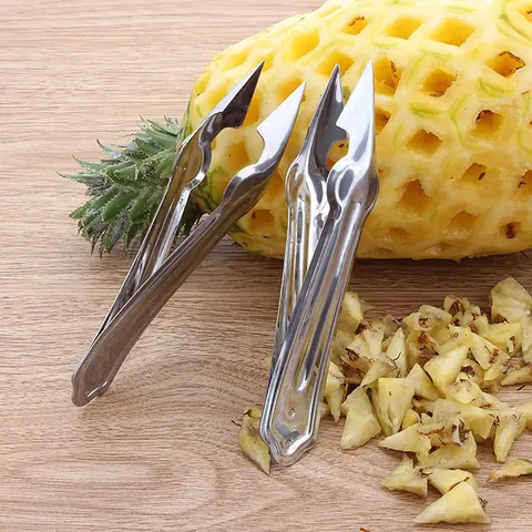 Stainless Steel Pineapple Eye Remover Fruit Corer Kitchen Gadget Strawberry Stem Remover Tool