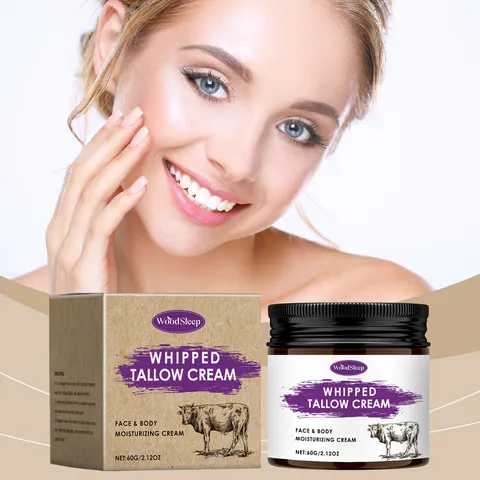 Whipped Tallow Face And Body Moisturizing Cream Nourishing Hydrating Skincare Cream For Dry Skin Relief Facial Care