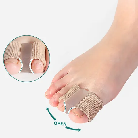 Silicone Bunion Corrector Toe Separator Straightener Big Toe Pain Relief Foot Care Tool For Men And Women