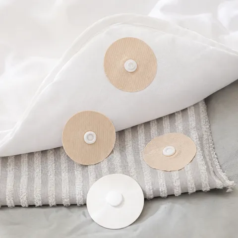 Japanese Household Duvet Cover Fastener Quilt Holder Bed Sheet Fixer Snap Button Cotton Strong Adhesive Gripper