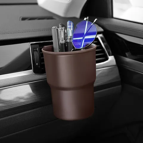 Car Cup Holder Universal Vehicle Drink Bottle Mount Auto Air Outlet Door Storage Organizer Interior Accessories