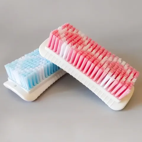 Household Plastic Laundry Cleaning Brush With Dense Bristles Durable Scrub Brush For Clothes Shoes