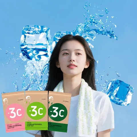 Portable Instant Cooling Wet Wipes Refreshing Ice Sweat Wiping Towel For Outdoor Sports And Summer Travel