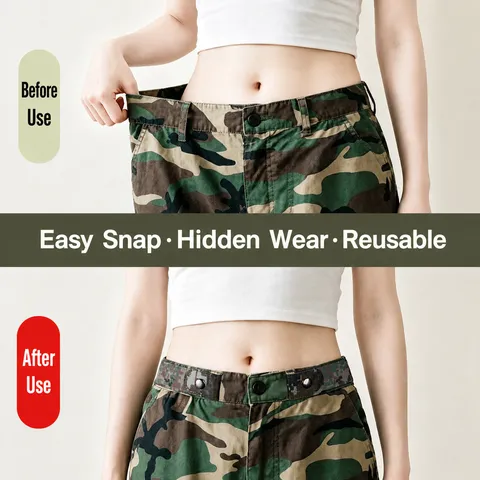 Camouflage Elastic Belt Student Military Training Invisible Waist Belt Casual Stretch Adjustable Belt For Men Women Fashion