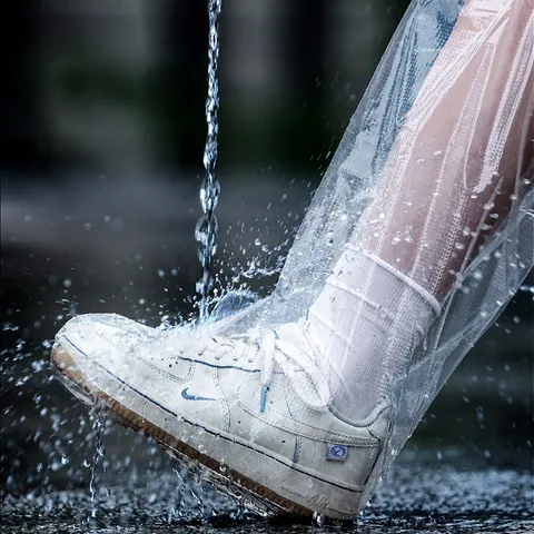 Cubiertas Impermeables Desechables para Botas de Lluvia Espesadas Antideslizantes Transparentes Largas para Adultos Días de Lluvia