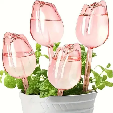 Tulpe Pflanzenbewässerungskugel PVC Automatischer Bewässerungsdorn Selbstbewässerungsgerät Für Zimmerpflanzen Gartenbewässerung