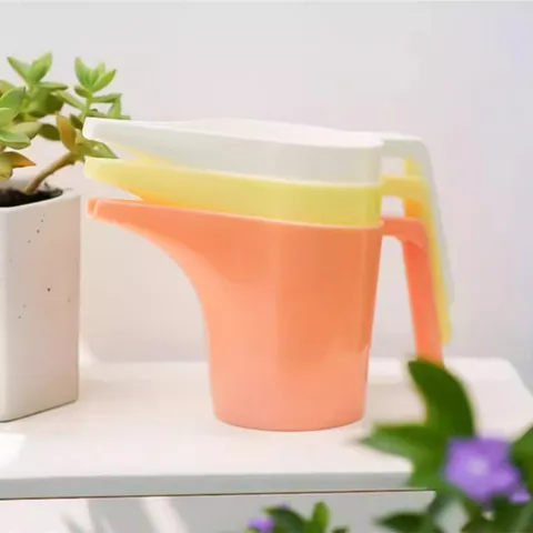 Kunststof Gieter Lange Tuit Grote Capaciteit Tuin Water Pot Kamerplanten Bloem Bewatering Gereedschap Multicolor