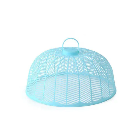 Foldable Mesh Food Cover Tent Anti-Fly Dustproof Umbrella Food Protector Kitchen Dining Table Food Cover Basket