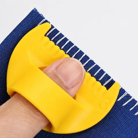 Handheld Sewing Edge Guide Tool Plastic Mending Seam Assistant Household Tailor Craft Accessory For Sewing Machine