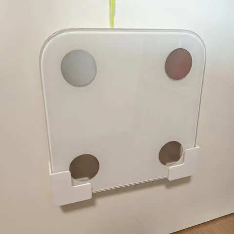 Supporto da Parete per Conservazione Bilancia Elettronica Casa Bagno Supporto Bilancia Peso Rastrelliera Sospesa Salvaspazio